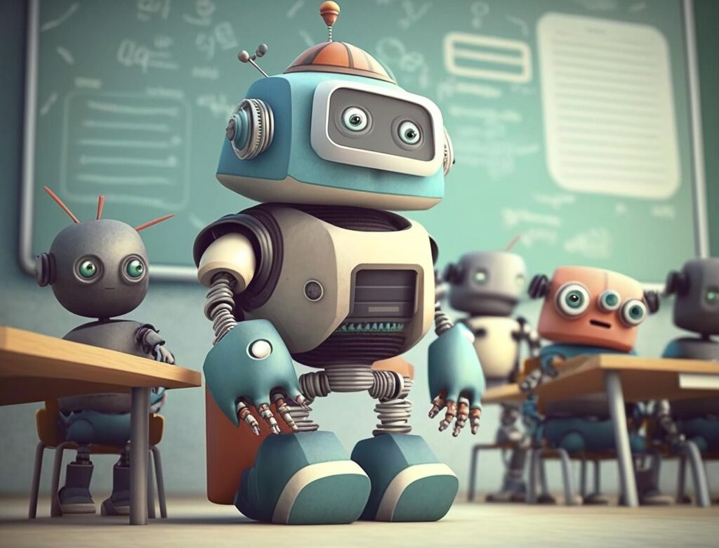 ai-generated, robot, school, class, cute, board, to learn, chatgpt, technology, future, edp, e-learning, teacher, professor, school class, students, school desks, training, digital, fantasy, chatgpt, chatgpt, chatgpt, chatgpt, chatgpt